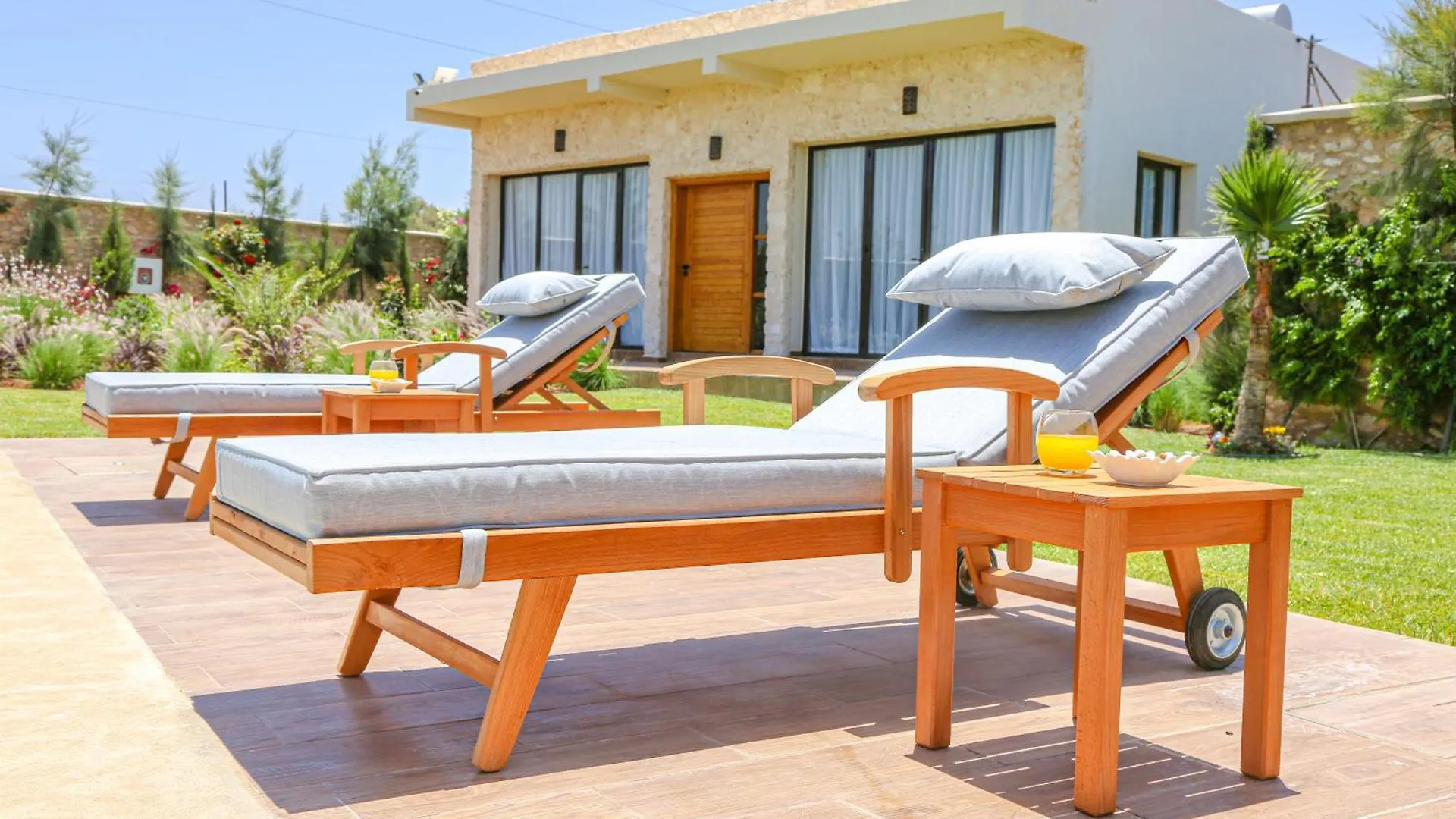 Villa La Rose Bleue - Residence Hoteliere Avec Piscine - As-Sawíra 0*,  Maroko
